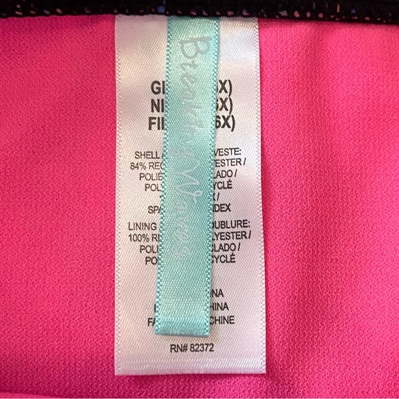 Breaking Waves Girl’s 2pc Bikini High Waisted Bottom  Swimsuit, Size 6/6X - Picture 10 of 11